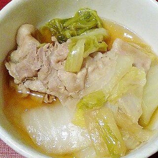 【簡単×ヘルシー】白菜豚バラ煮